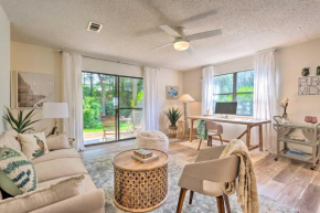Townhome with Lush Forest View, Steps to Beach!